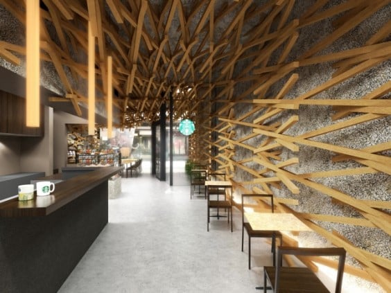 starbucks Dazaifu, Fukuoka, Japon