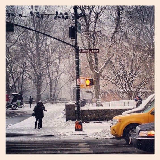 new york sous la neige new york sous la neige
